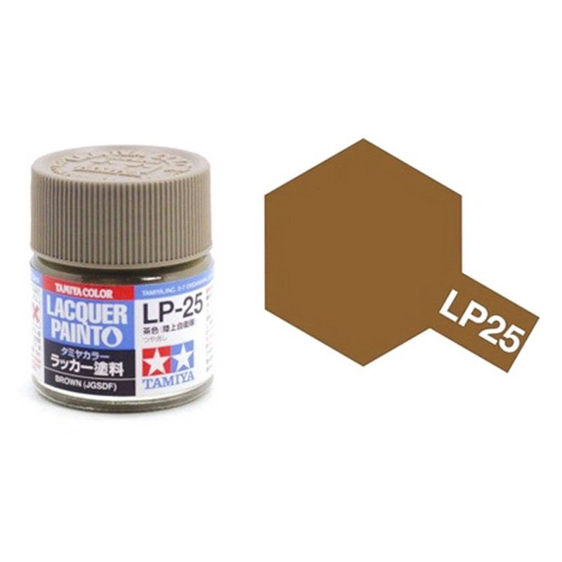 Brun (JGSDF) mat pot de 10ml-TAMIYA LP25