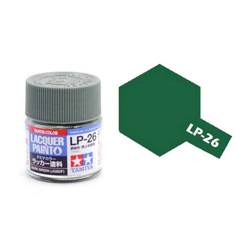 Vert Foncé (JGSDF) mat pot de 10ml-TAMIYA LP26