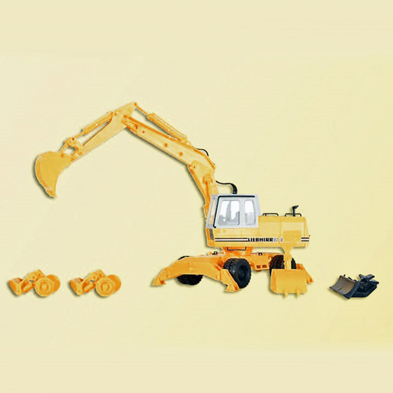 Pelle  Liebherr excavatrice  HO KIBRI 11264  modelisme ferroviaire  neuf KIBRI
