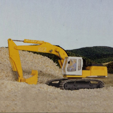 Pelleteuse Liebherr litronic HO KIBRI 11285 modelisme ferroviaire neuf KIBRI