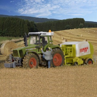 FENDT tracteur avec inverseur d'herbe-HO-1/87-KIBRI 12233