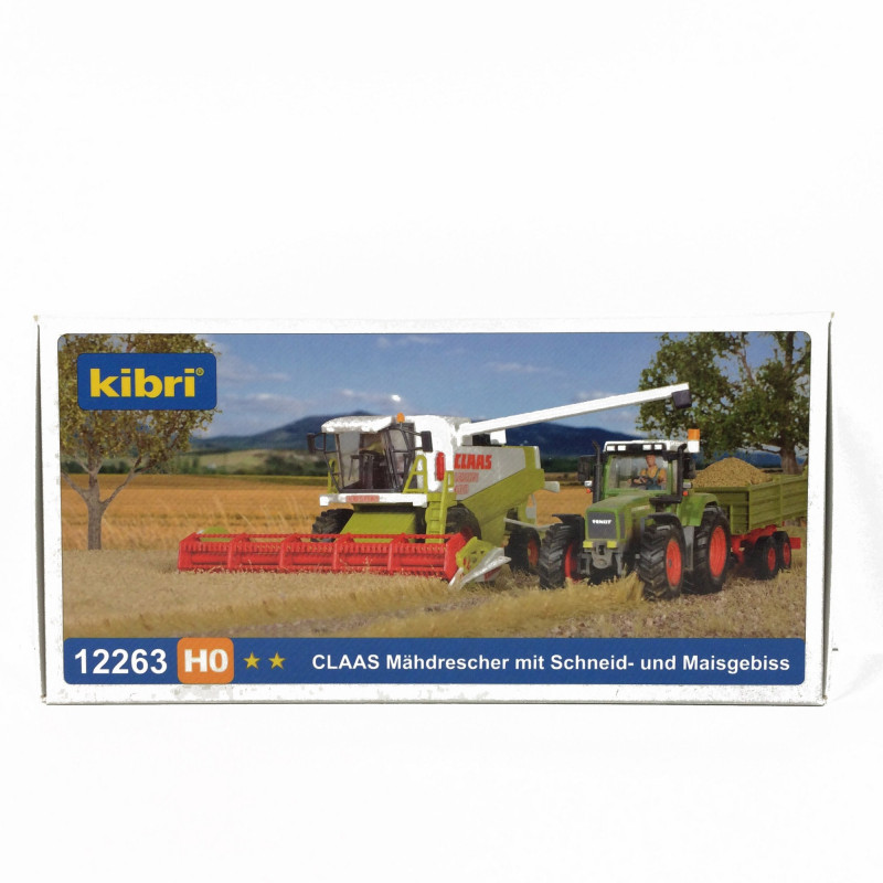 Claas moissonneuse HO KIBRI 12263 modelisme ferroviaire et diorama neuf KIBRI