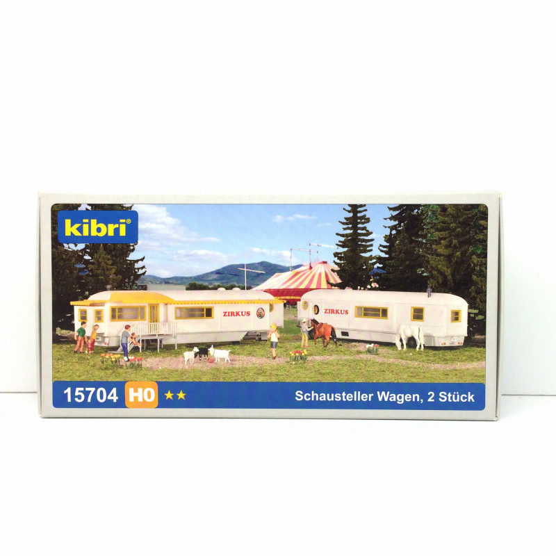 Roulotte de cirque HO KIBRI 15704  modelisme ferroviaire et diorama neuf KIBRI