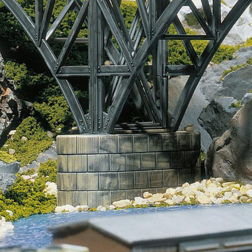 Piliers de pont empilables (x18)-HO-1/87-FALLER 120538