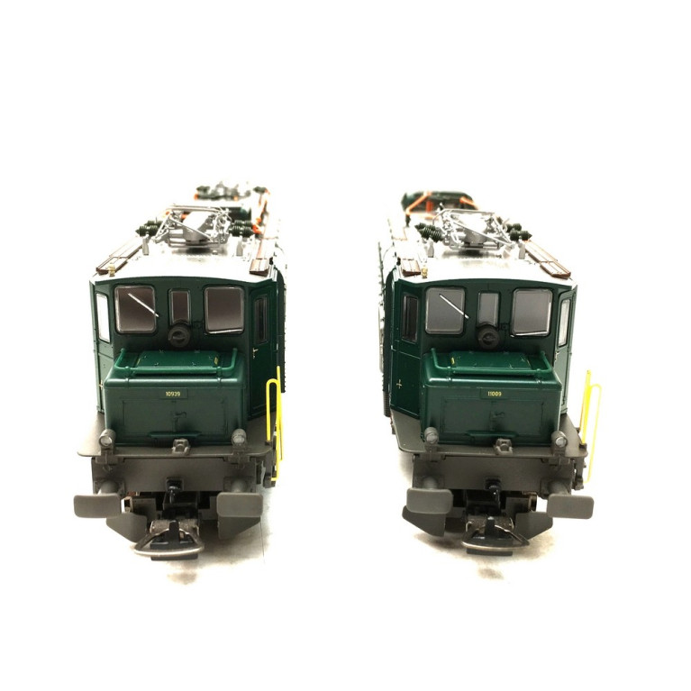 2 Locomotives Ae 4/7 (10939-11009) SBB Ep IV-HO 1/87-PIKO 97782