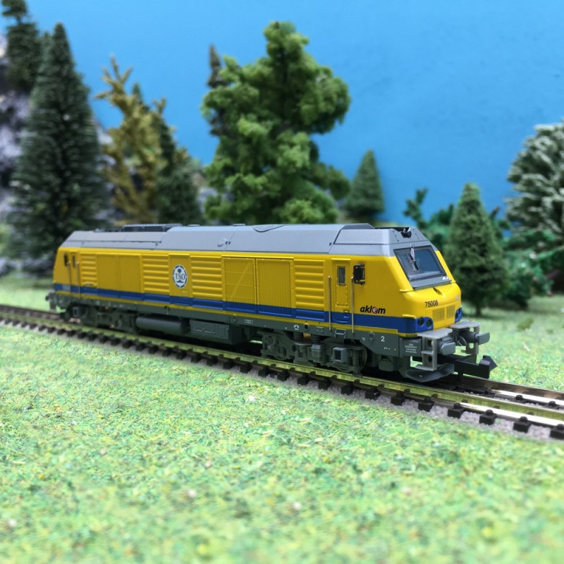 Locomotive 75008 TSO Ep VI-N 1/160-REE NW104