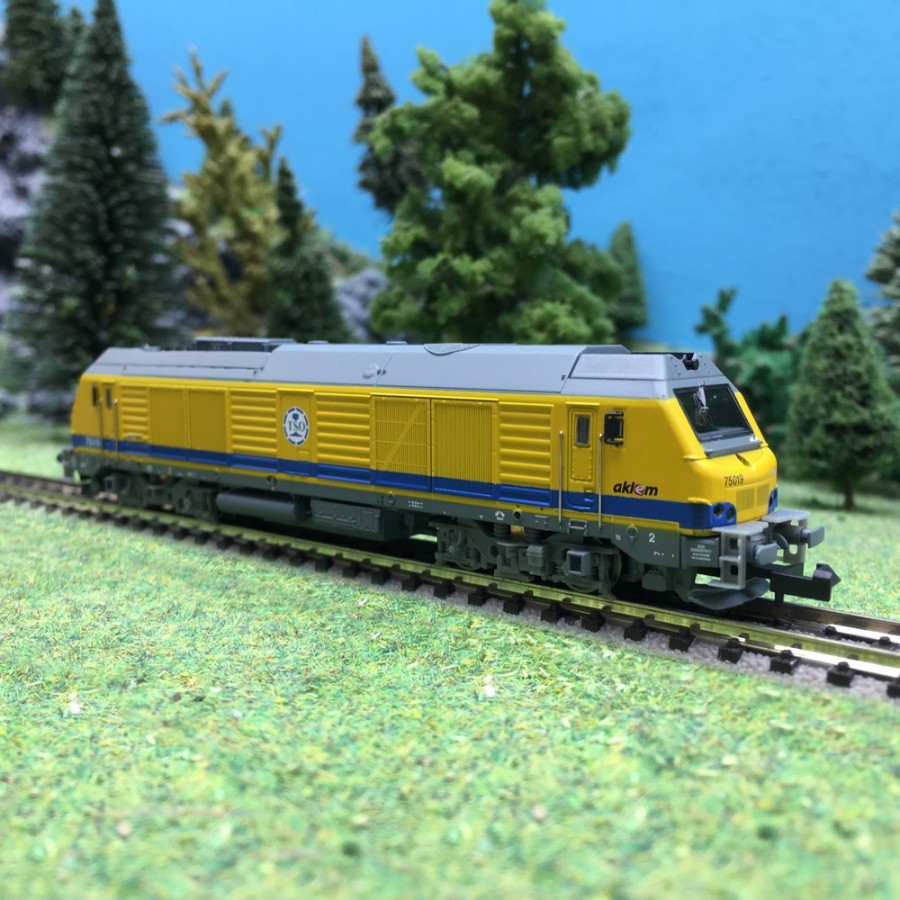 Locomotive 75019 TSO Ep VI-N 1/160-REE NW105