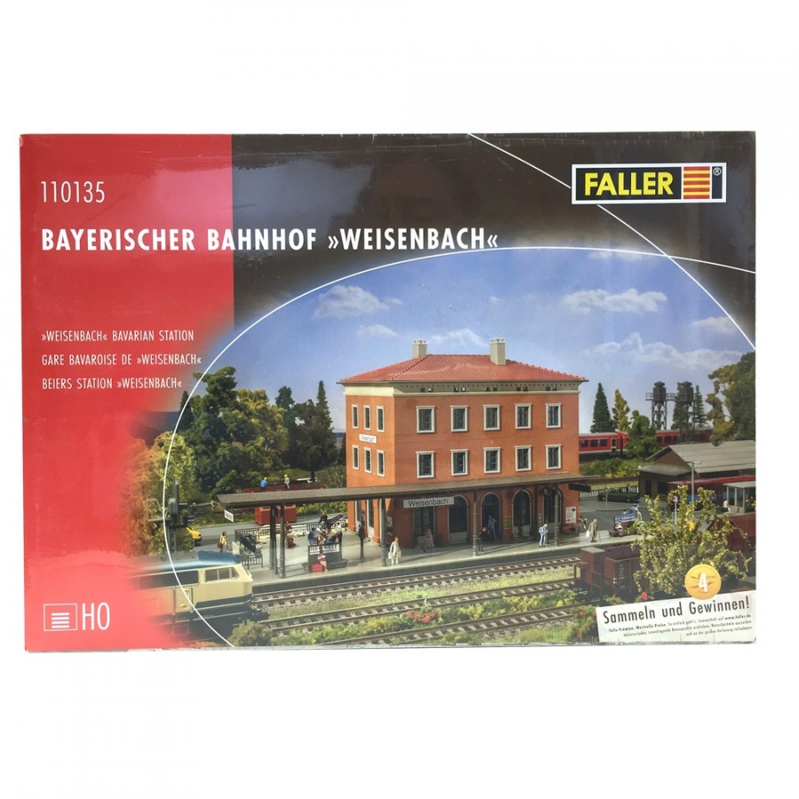 Gare de type Bavarois (Weisenbach)-HO 1/87-FALLER 110135