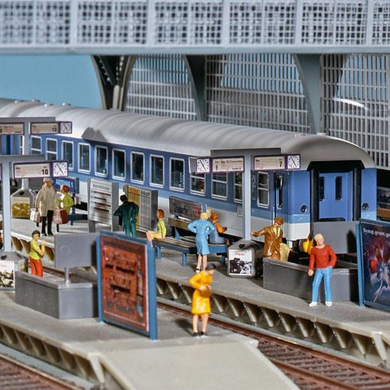 Kit De Décor En Kit Model Power 616 - Quai De Gare échelle HO 1/87ème - Neuf