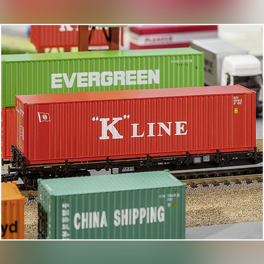 Container K Line 40'-HO 1/87-FALLER 180848