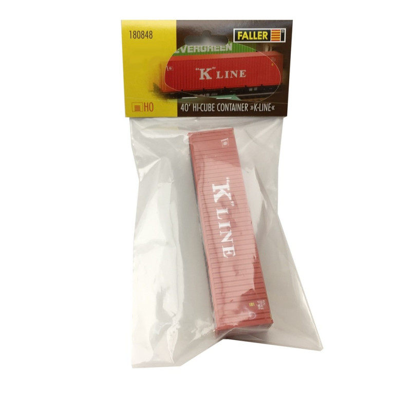 Container K Line 40'-HO 1/87-FALLER 180848