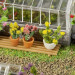 6 plantes en pots-HO 1/87-FALLER 181270