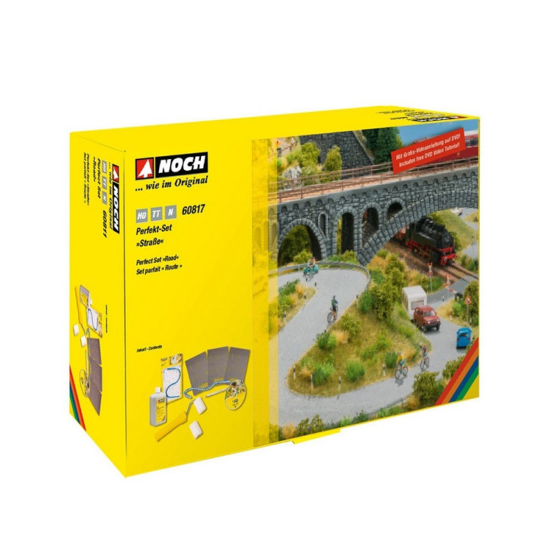 Coffret "Perfect-Set" Route-HO-1/87-NOCH 60817