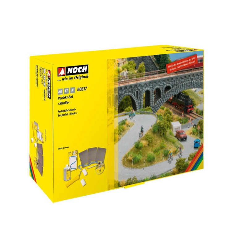 Coffret "Perfect-Set" Route-HO-1/87-NOCH 60817