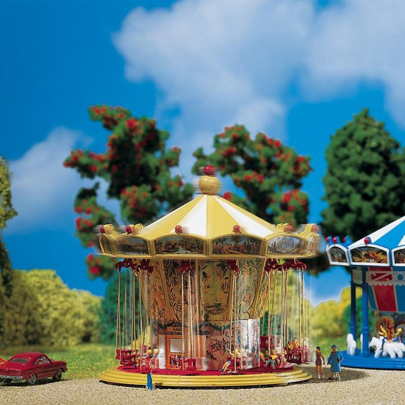 Modèle Réduit Manège Auto-scooter - Échelle N 1:160, Maquette Pour Diorama Fête Foraine