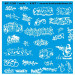 Tags / Graffitis décalcomanies-HO 1/87-TCHOUTCHOU 87135