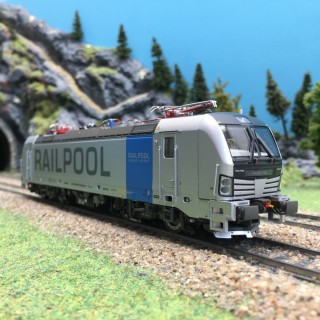 Locomotive SIEMENS Vectron Railpool Ep VI-HO 1/87-LSMODELS 16066
