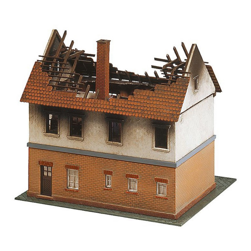 Faller Auberge Au Soleil – Maquette HO Avec Terrasse Et Tonnelle – Modélisme Ferroviaire Dès 14 Ans