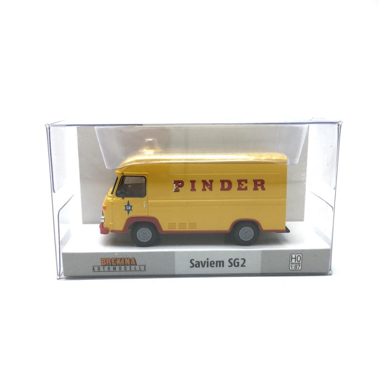 Camion Saviem SG2 PINDER-HO 1/87-BREKINA 14624