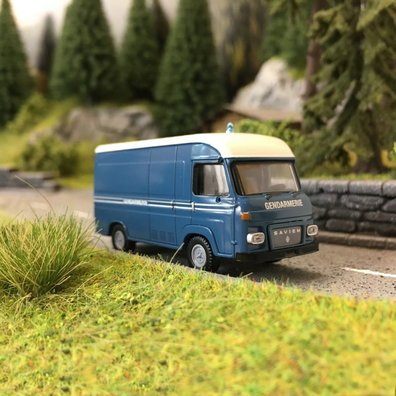 Camion Saviem SG2 GENDARMERIE-HO 1/87-BREKINA 14625