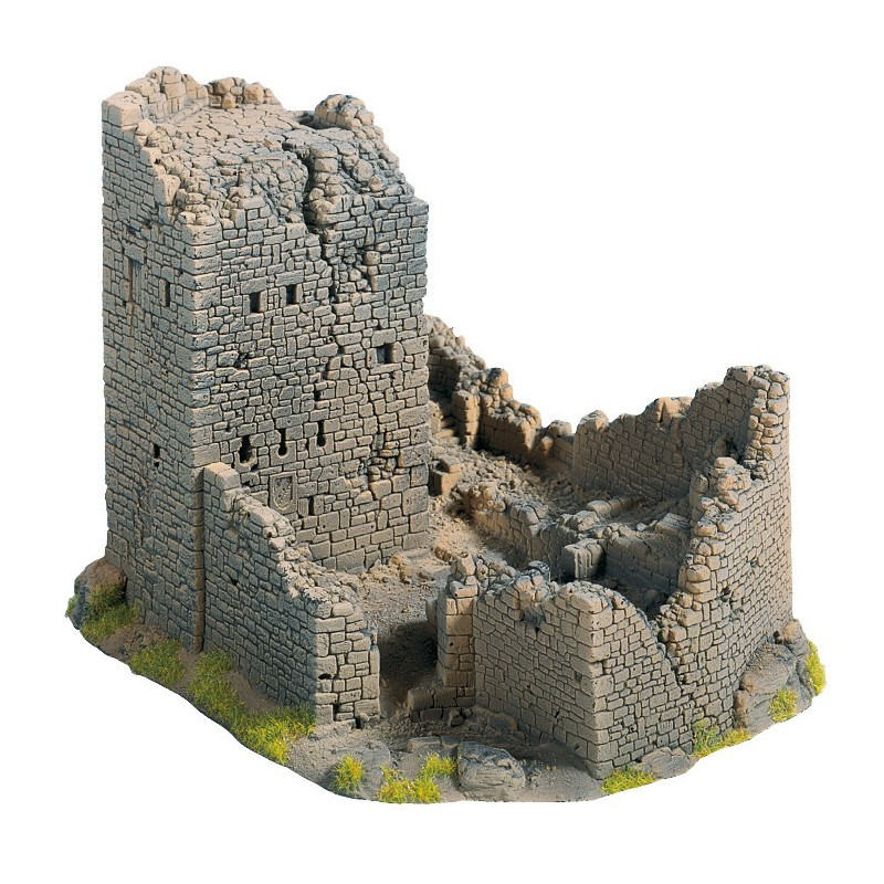 Ruine de château fort pour décor -HO-1/87-NOCH 58600