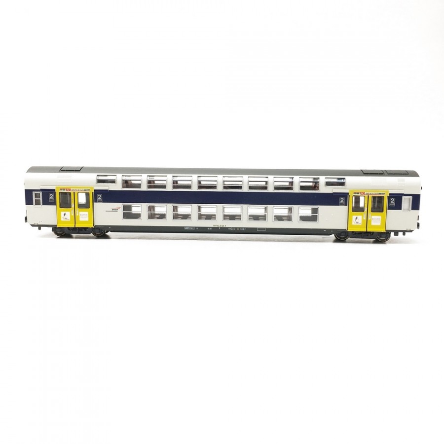 Voiture VB2N CL2 NORD Pas de Calais SNCF-HO 1/87-VITRAINS 3215