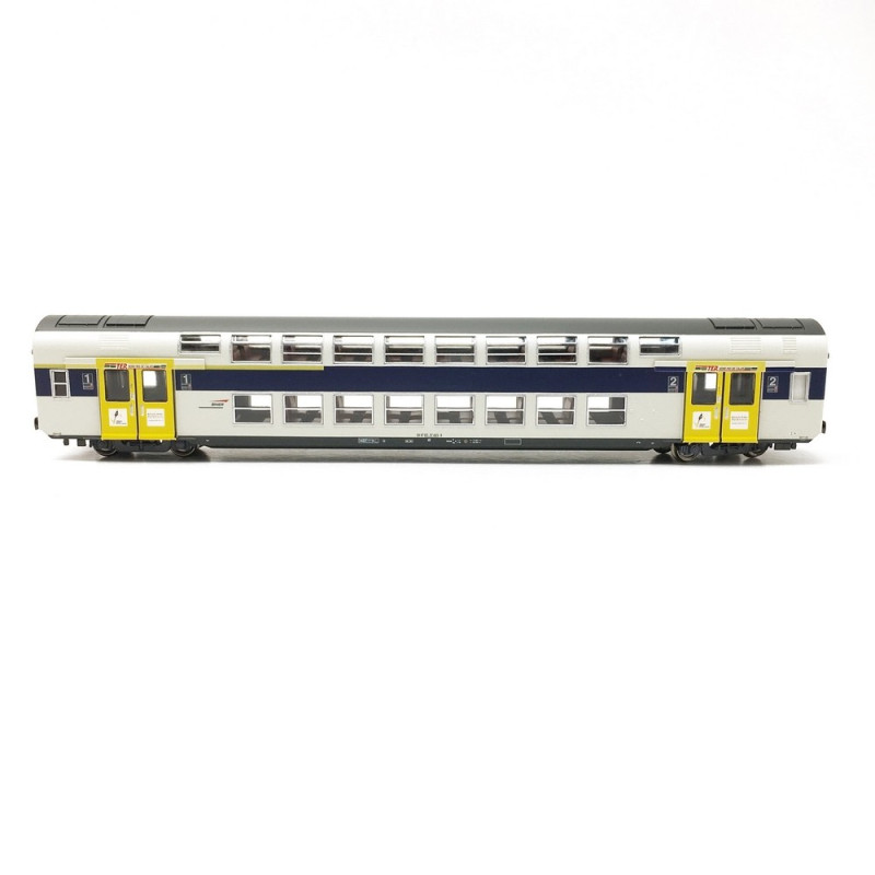 Voiture VB2N CL1/CL2 NORD Pas de Calais SNCF-HO 1/87-VITRAINS 3214