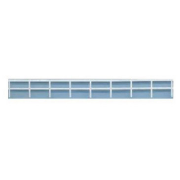Barrières blanches : 160 cm-HO 1/87-SAI 510