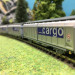 3 wagons à parois coulissantes Hbbillns CFF Cargo Ep VI-N 1/160-MINITRIX 15282