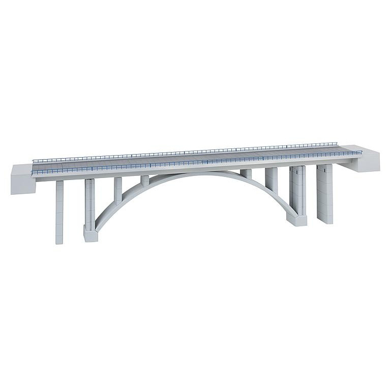 Pont en Arc (Arche) Moderne 2 voies-N 1/160-FALLER 222573