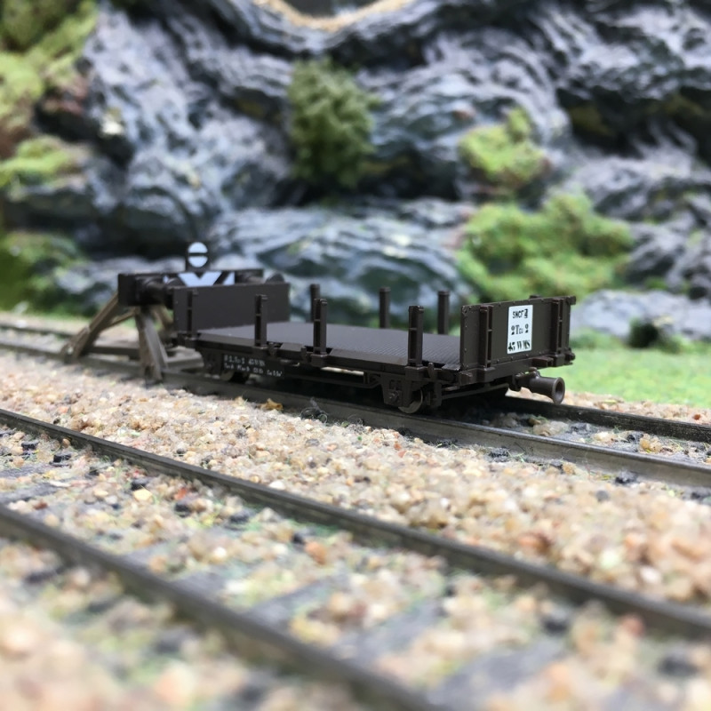 Coffret de 3 Wagons tombereaux TP SGW Ep III HO REE WB-854