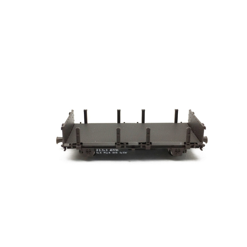 Wagonnet de Draisine Plat à ranchers Ep III-HO 1/87-REE WB562