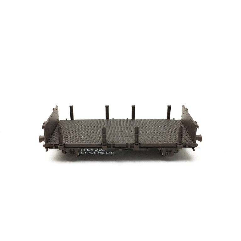 Wagonnet de Draisine Plat à ranchers Ep III-HO 1/87-REE WB562