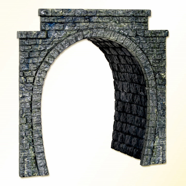 Entrée tunnel HO KIBRI 34103 voie simple pour modelisme ferroviaire neuf KIBRI