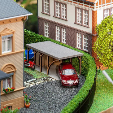 Abri auto-HO 1/87-FALLER 180307