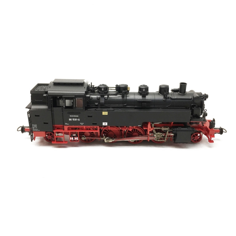 Locomotive BR 86 1591-6 DR Ep IV-HO 1/87-ROCO 73020