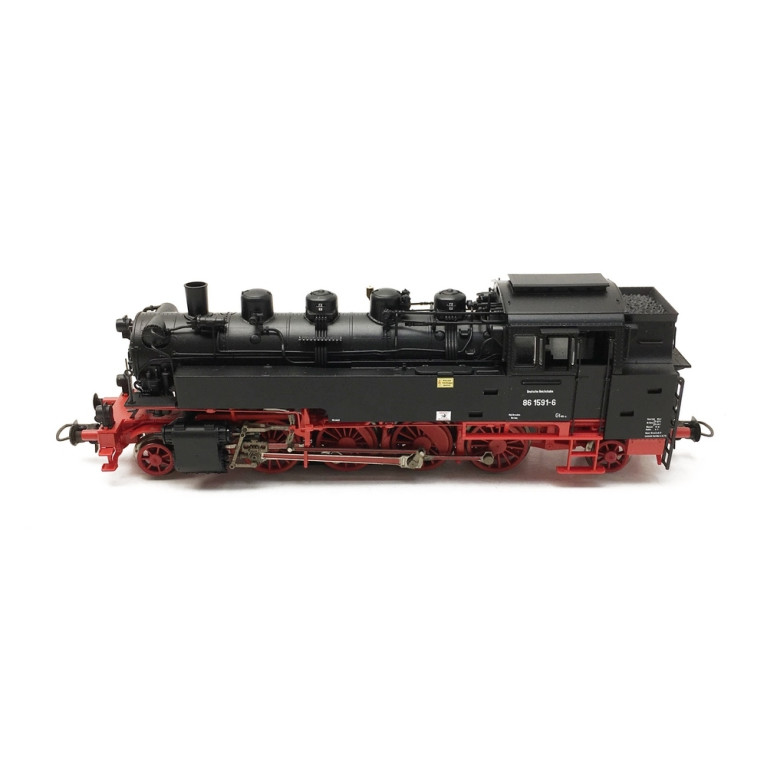 Locomotive BR 86 1591-6 DR Ep IV-HO 1/87-ROCO 73020