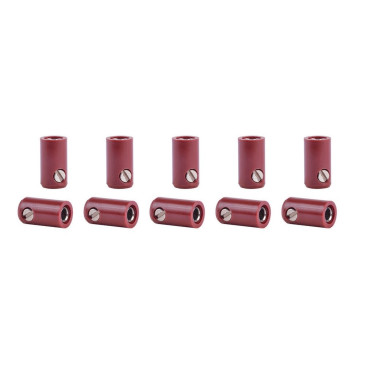 10 connecteurs femelle ROUGE (bornes)-toutes échelles-VIESSMANN 6880