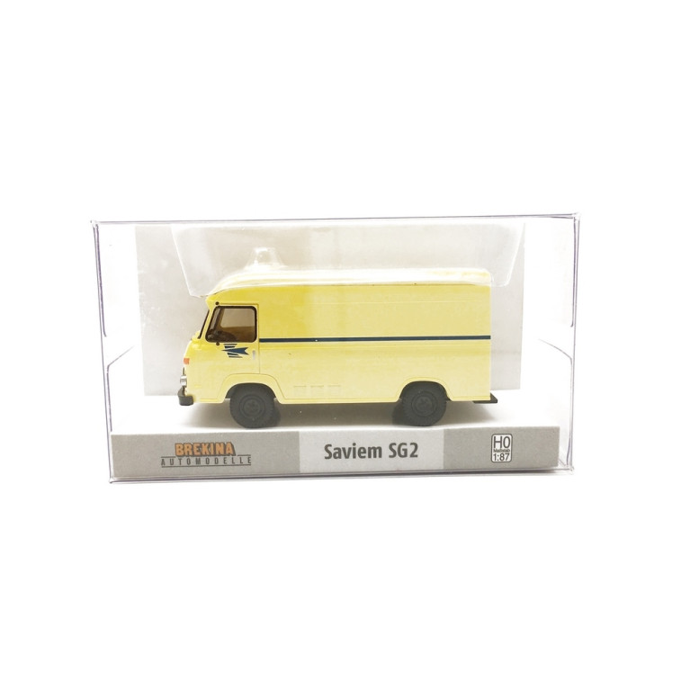 Camion Saviem SG2 "La Poste"-HO 1/87-BREKINA 14627
