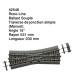 Aiguillage à glissement simple Ballast Souple-HO 1/87-ROCO 42546