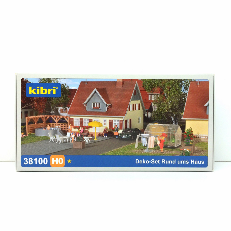 Accessoires maison HO KIBRI 38100 modelisme ferroviaire et diorama neuf KIBRI