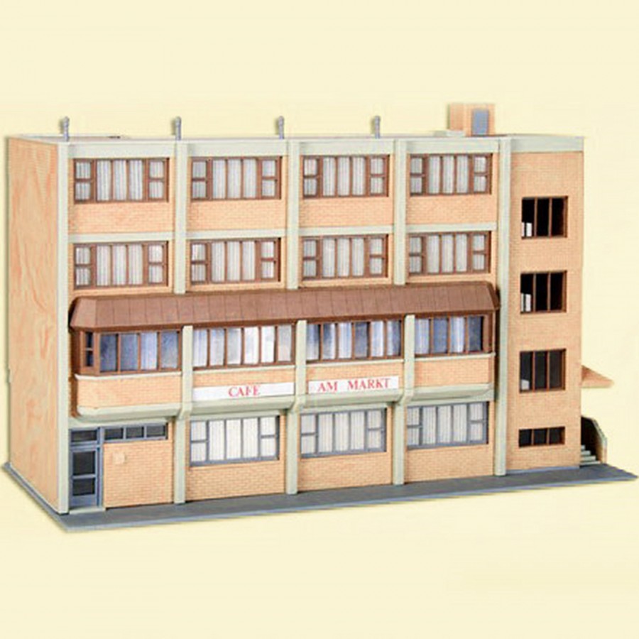 Immeuble HO KIBRI 38222 modelisme ferroviaire et diorama neuf KIBRI
