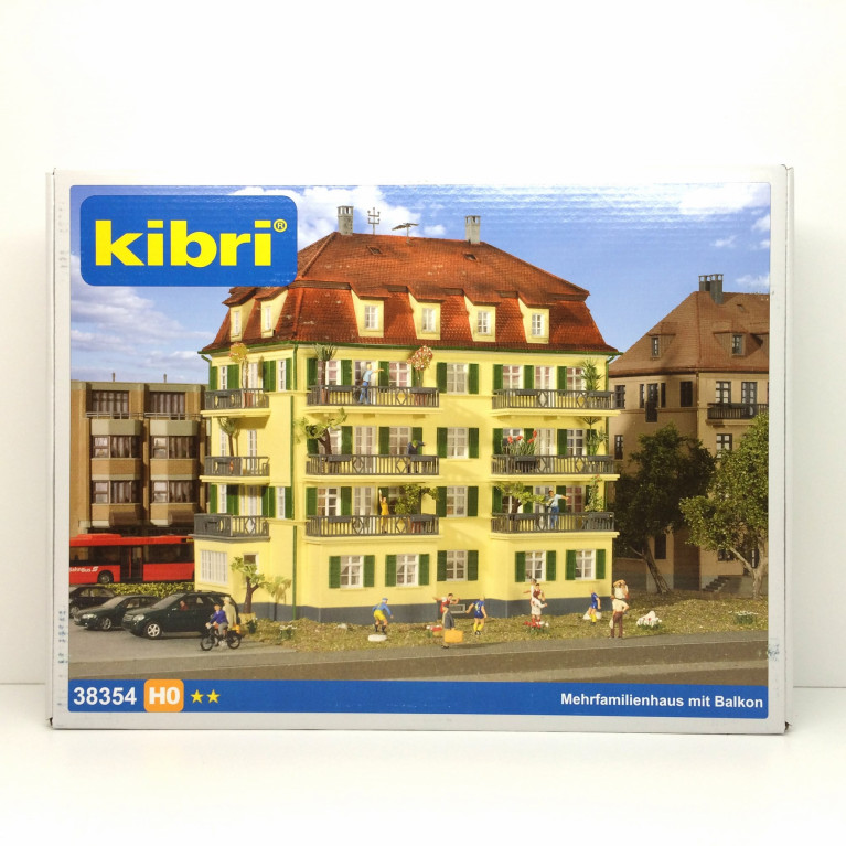 Immeuble  HO KIBRI 38354 modelisme ferroviaire et diorama neuf KIBRI