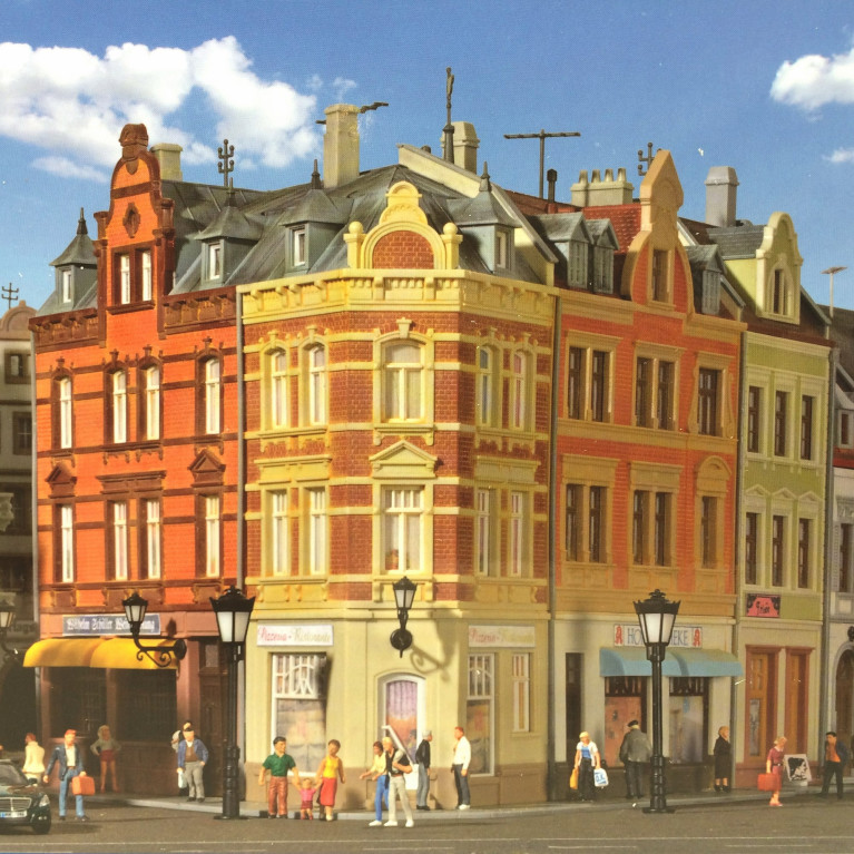 MAISON DE VILLE HO KIBRI 38355 modelisme ferroviaire et diorama neuf KIBRI