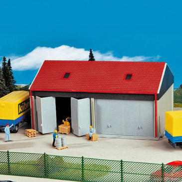 garage ou entrepot HO KIBRI 38540 modelisme ferroviaire et diorama neuf KIBRI