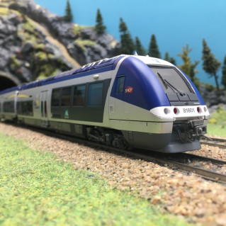 AGC B 80600 Aquitaine  Sncf ép V/VI -HO 1/87- LSMODELS 10087