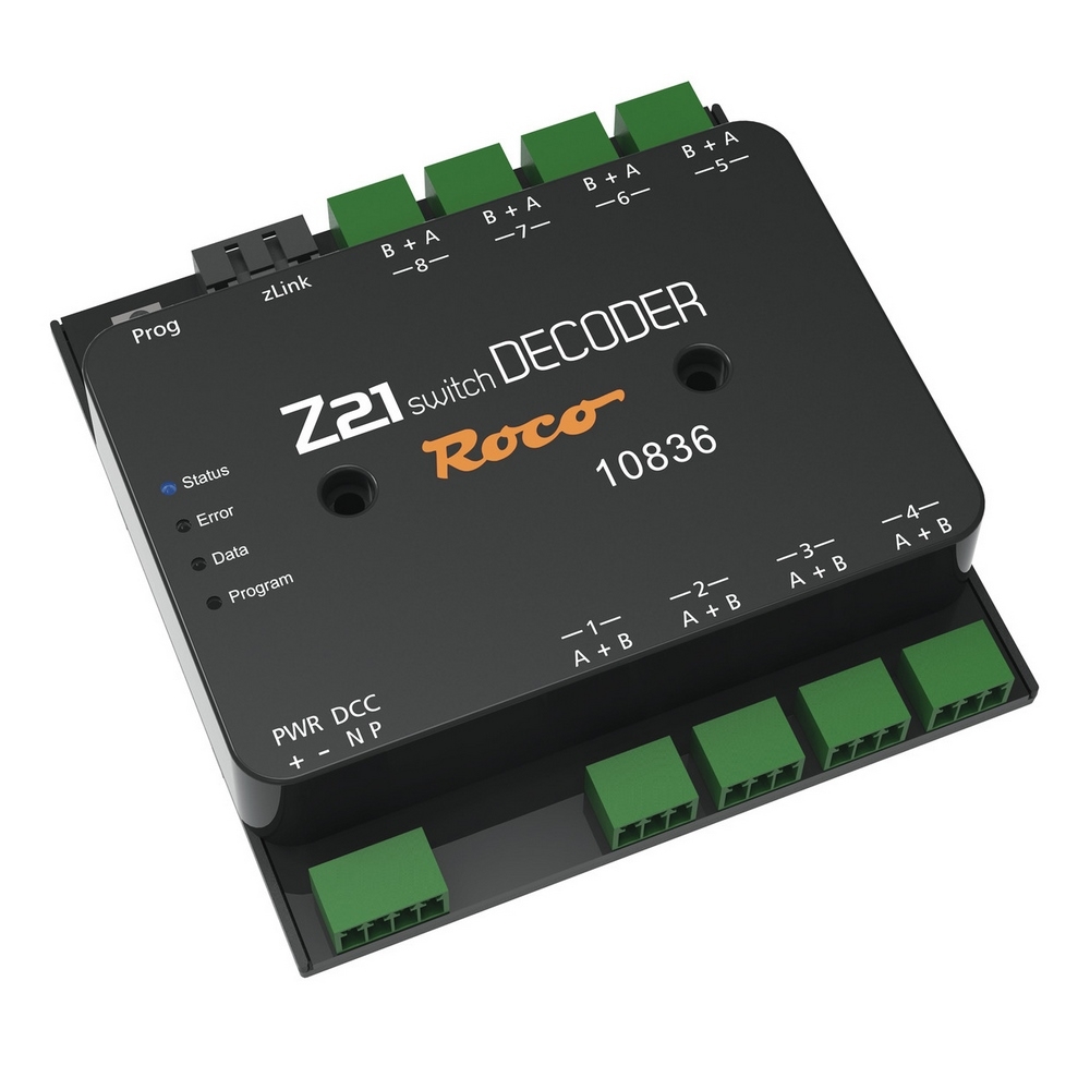 Décodeur de commutation DCC Universel Z21Toutes échellesROCO 10836