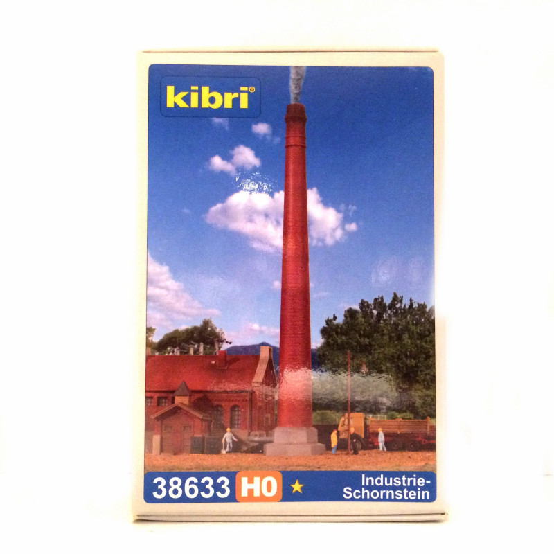 Cheminée industrielle HO KIBRI 38633 modelisme ferroviaire  diorama neuf KIBRI
