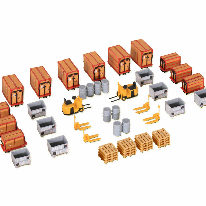 Set conteneurs HO KIBRI 38647 modelisme ferroviaire  diorama neuf KIBRI