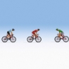 3 cyclistes-HO 1/87-NOCH 15897
